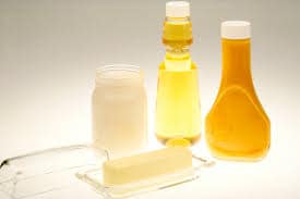 All different types of fat