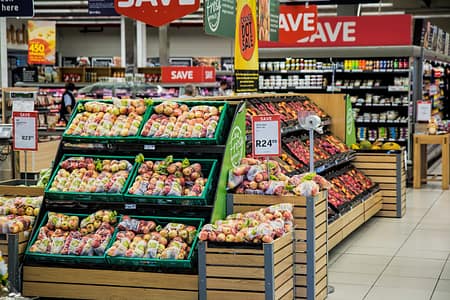 Most food waste comes from the grocery store